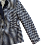 J. Crew Puckered Gingham Blazer Size 10