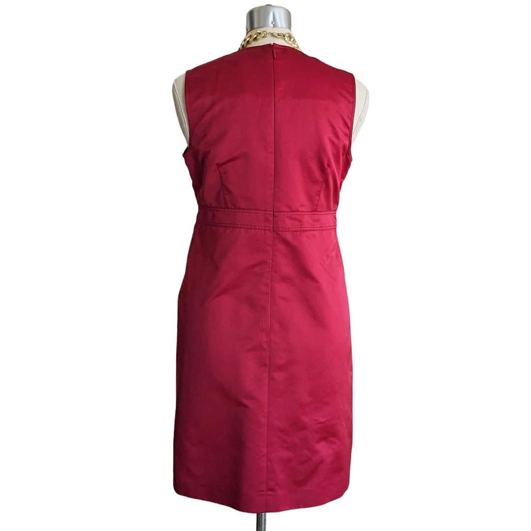 Burberry Lexia Satin Dress Size 10