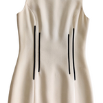 Michael Kors Collection Cream Sheath Dress Size 4