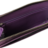 Coach Poppy Purple Patent Leather Wristlet