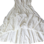 Gunne Sax by Jessica McClintock White Prairie Dress Size 7