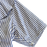 Kate Boggiano Striped Shirt Size Large