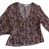 Boden Ditsy Meadow Floral Top Size 6