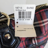 Coach Poppy Glam Tartan Plaid Shoulder Bag