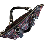 Coach Poppy Glam Tartan Plaid Shoulder Bag