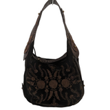 Donald J Pliner Velvet Hobo Bag