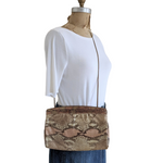 Authentic Snakeskin Crossbody Bag