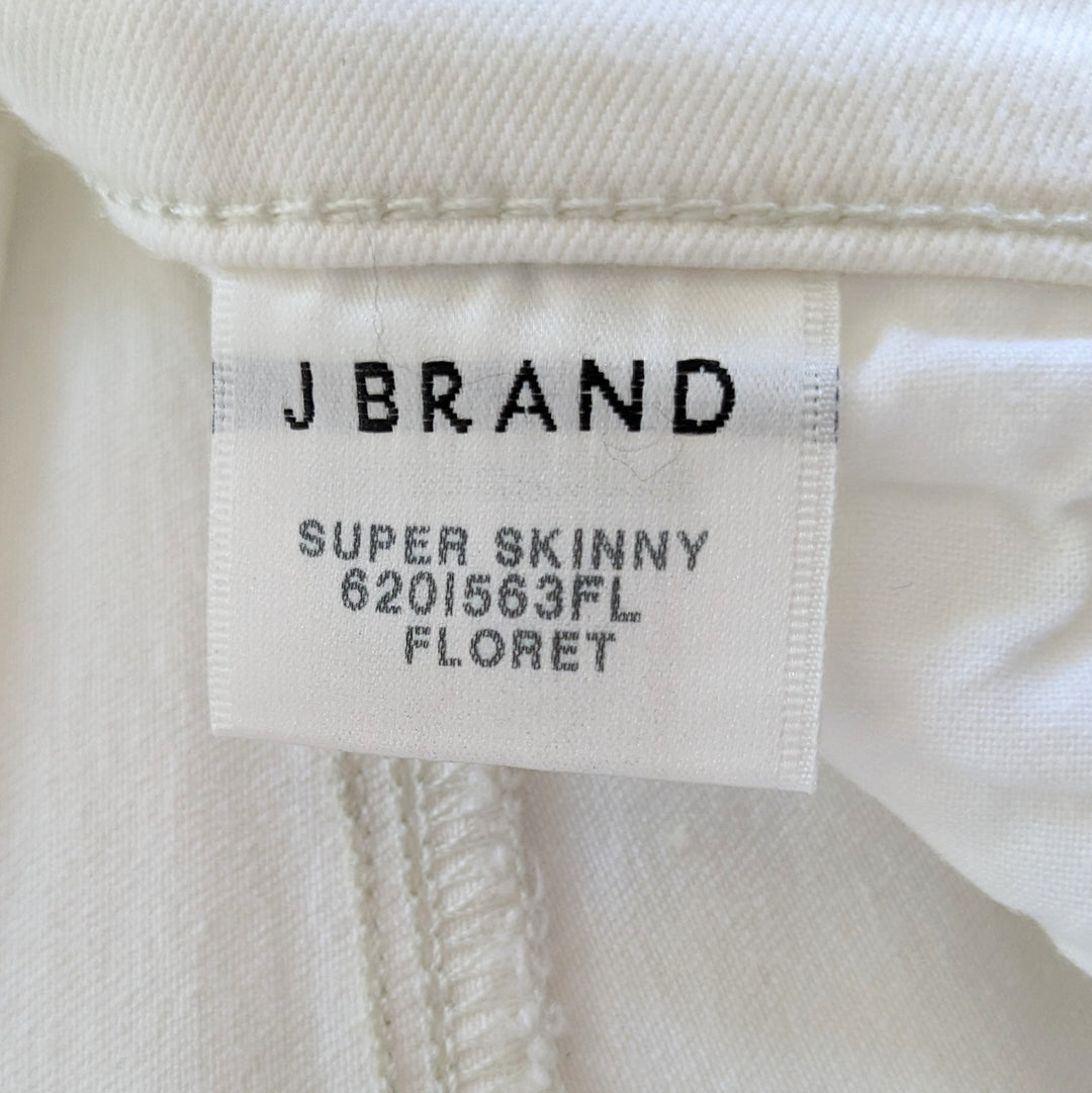 J Brand Floret Super Skinny Jeans Size 29