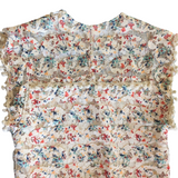 Tularosa Floral Print Top Size Medium