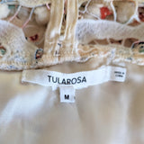 Tularosa Floral Print Top Size Medium