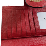 Coach Tech Wallet in Electric Red