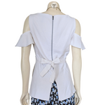 BCBG White Top Size Large