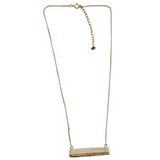 Amber e Lea Bar Necklace