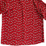 Ann Taylor Factory Red Print Blouse Size XS