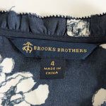 Brooks Brothers Navy Top Size 4