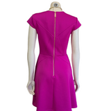 Ted Baker London Hot Pink Fit & Flare Dress