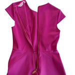 Ted Baker London Hot Pink Fit & Flare Dress