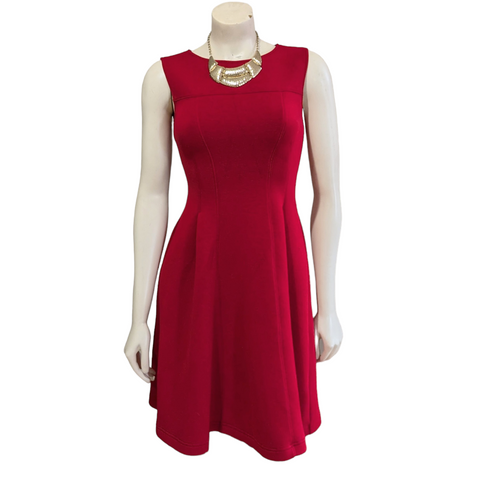 Anthropologie Maeve Red Dress Size XS