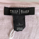 White House Black Market Sequin Tee Size Large