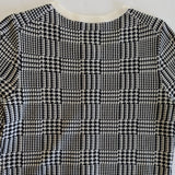 Ann Taylor Glen Plaid Cardigan Size Medium Petite