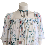 Maven West Floral Top Size Medium