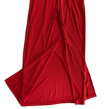 H By Halston Red Maxi Dress Size Small