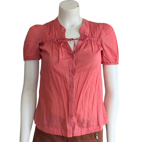 Banana Republic Coral Top Size XS Petite