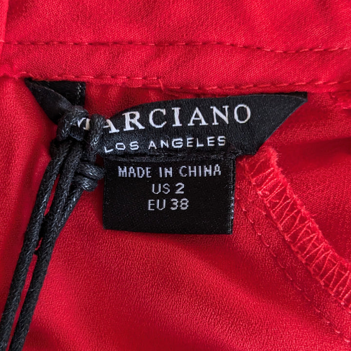Guess by Marciano Red Dress Size 2 NWT