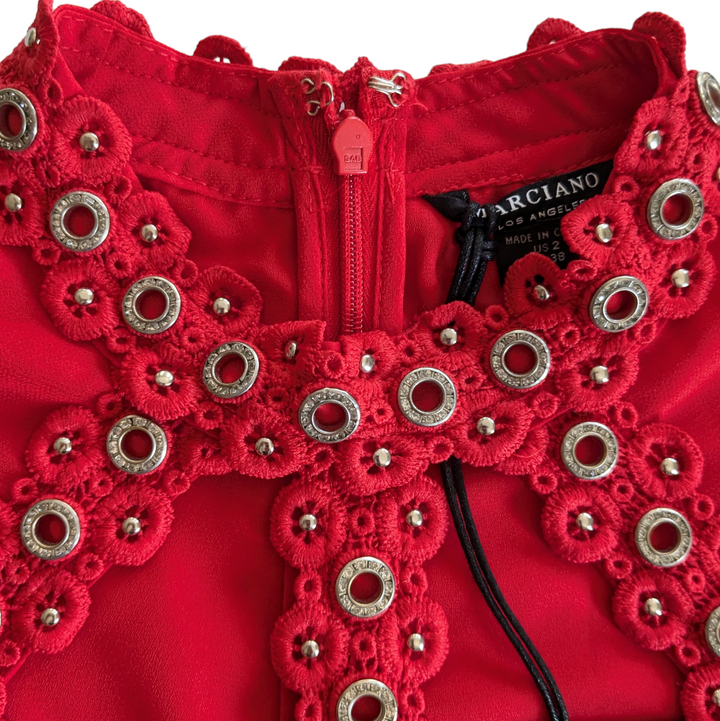 Guess by Marciano Red Dress Size 2 NWT