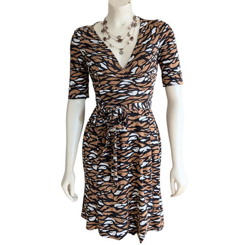 Diane von Furstenberg Kye Short Sleeve Dress Size 4