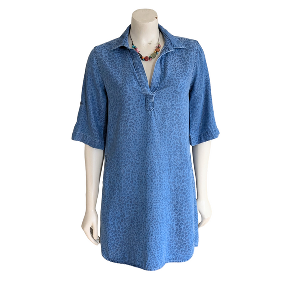 Cloth and stone chambray shirt dress best sale