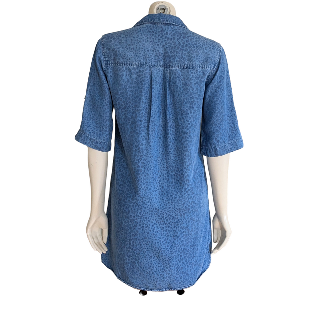 Cloth fashion and stone chambray shirt dress