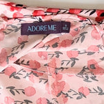 Adore Me Pink Floral Slip Dress Size Small