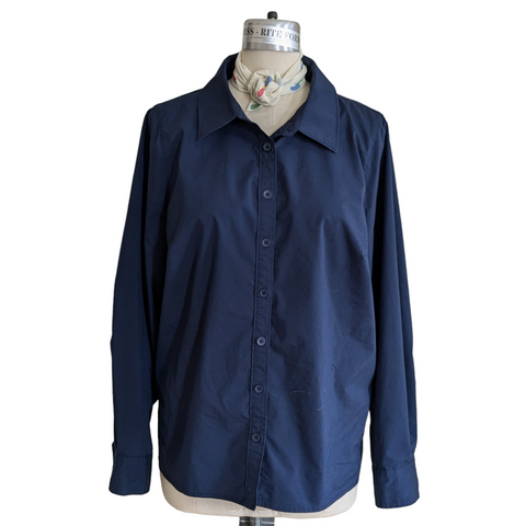 Universal Standard Navy Shirt Size Small