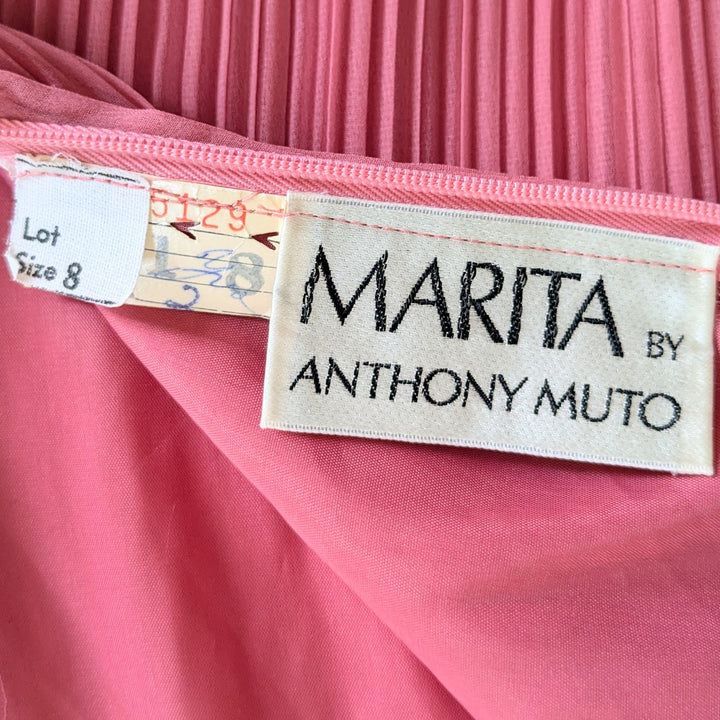 Marita by Anthony Muto Vintage Pleated Palazzo Pants Size 0