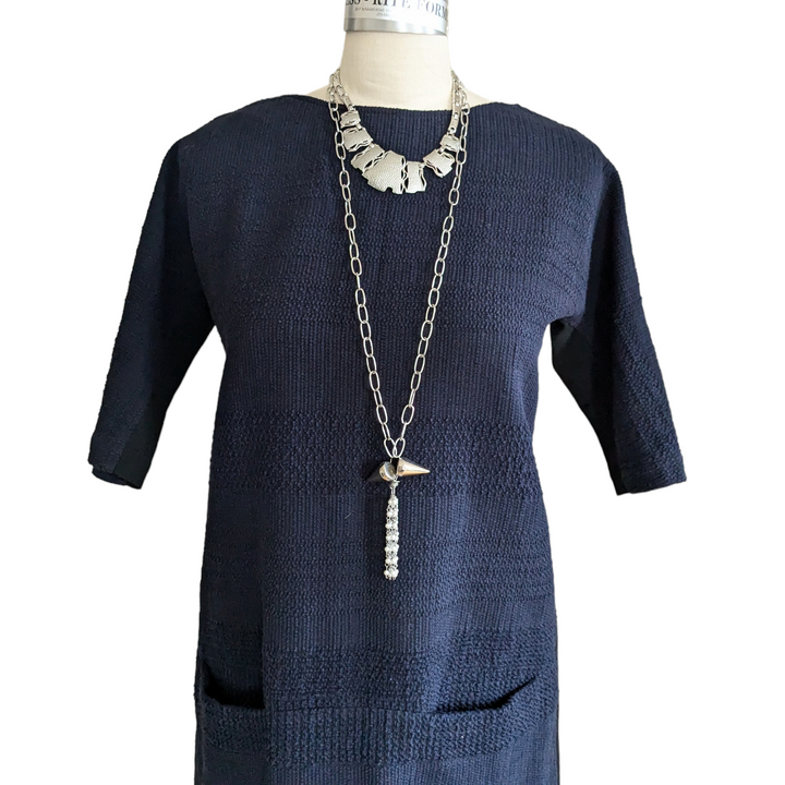 Gerald Darel Boucle Shift Dress Size 8