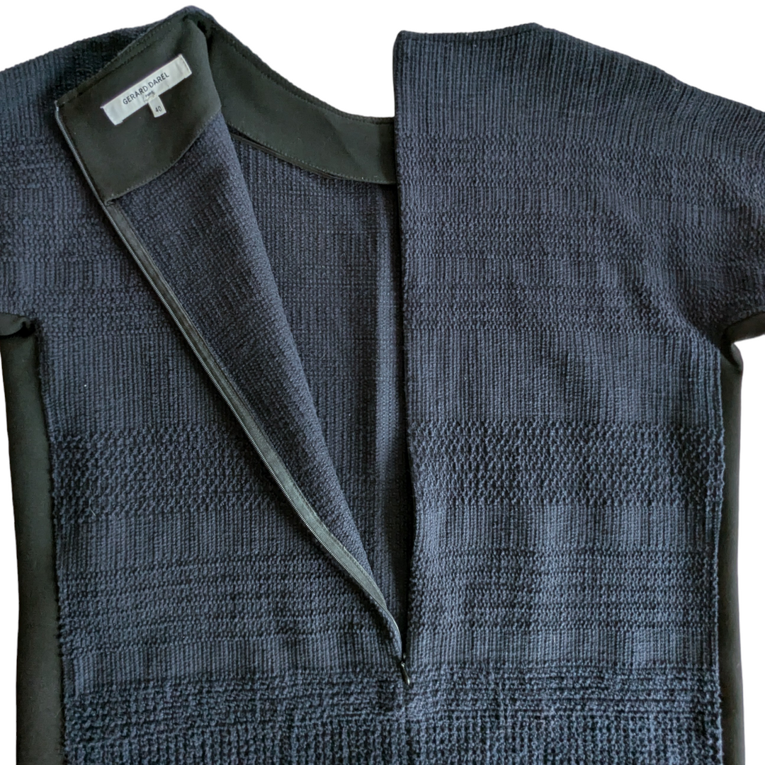 Gerald Darel Boucle Shift Dress Size 8