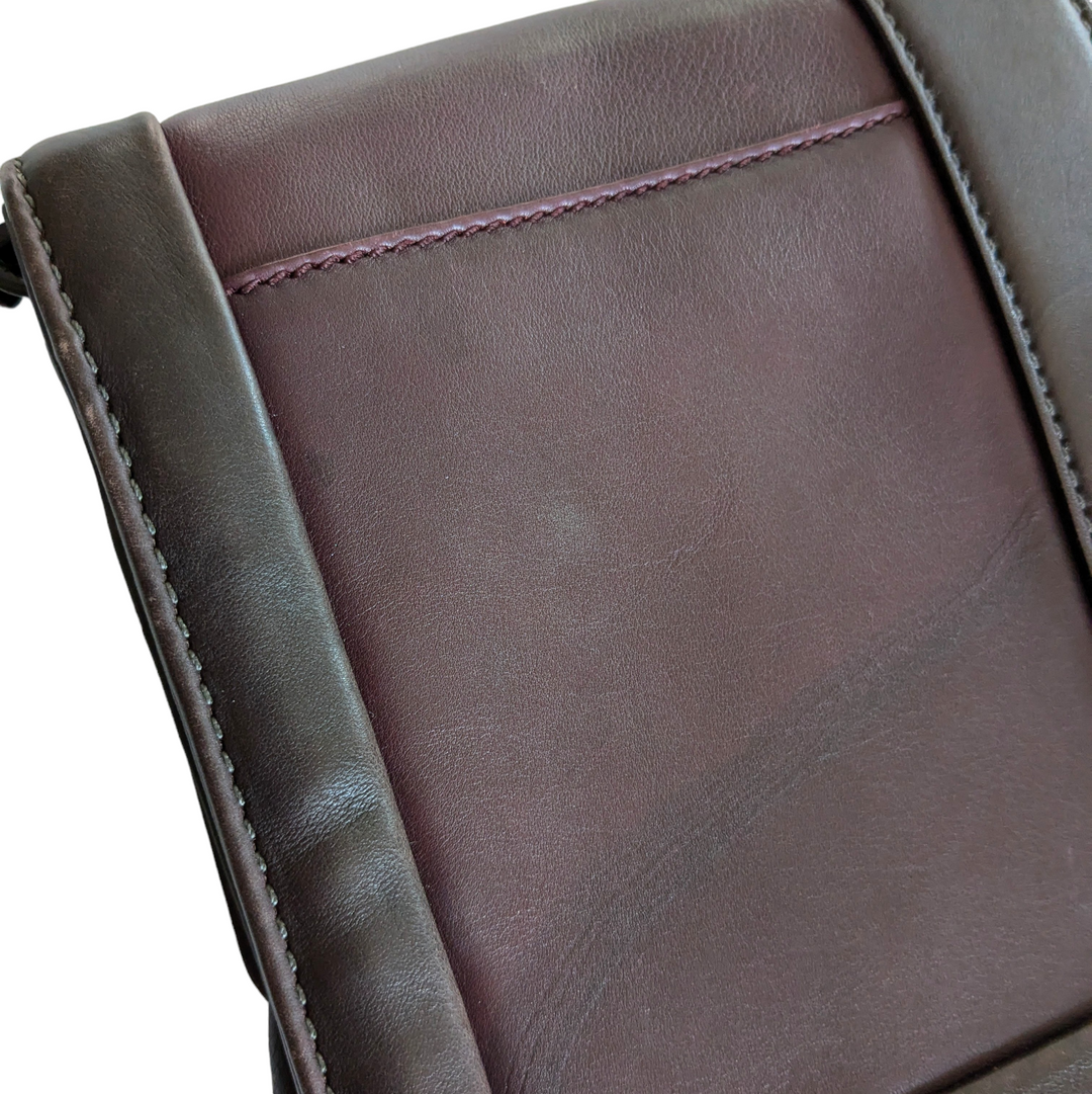 Salvatore Ferragamo Vintage Leather Clutch