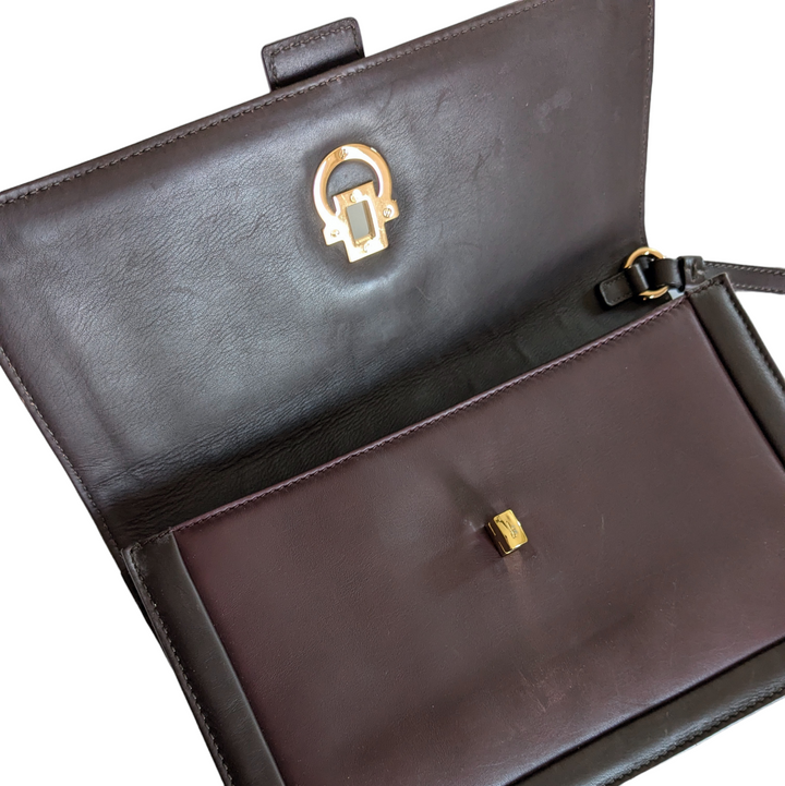 Salvatore Ferragamo Vintage Leather Clutch