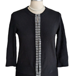 Kate Spade Wool Blend Cardigan with Rhinestones Size Medium