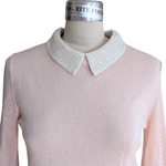 Maison Jules Pearl Collar Sweater Size Large