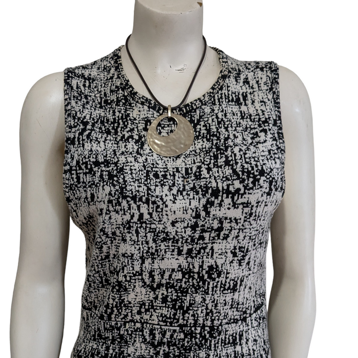 Theory Alaney Tweedscape Knit Dress Size Large
