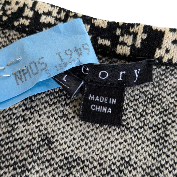 Theory Alaney Tweedscape Knit Dress Size Large