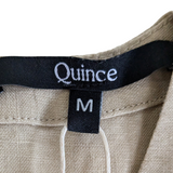 Quince Linen Tank Top Size Medium