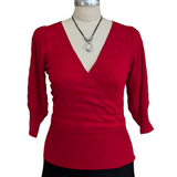 Tara Jarmon Planete Sweater Red size Small