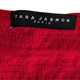 Tara Jarmon Planete Sweater Red size Small