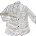 True Religion Linen Shirt Size Medium