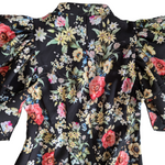 Gracia Flutter Sleeve Floral Top Size Medium