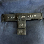 David Meister Sheath Dress Size 14