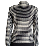 Hugo Buscati Vintage Houndstooth Blazer Size 12